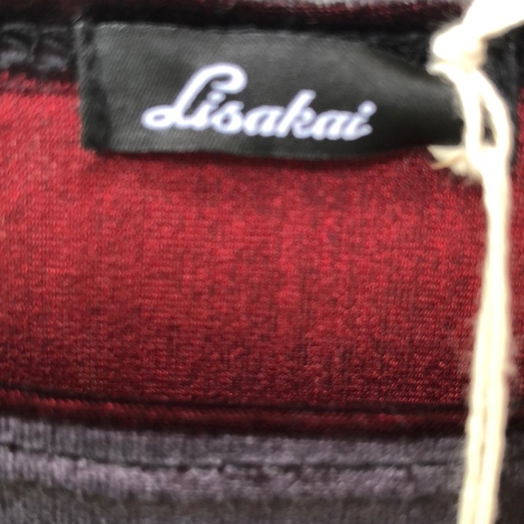 Lisakai black velvet dress NWT - Picture 3 of 4